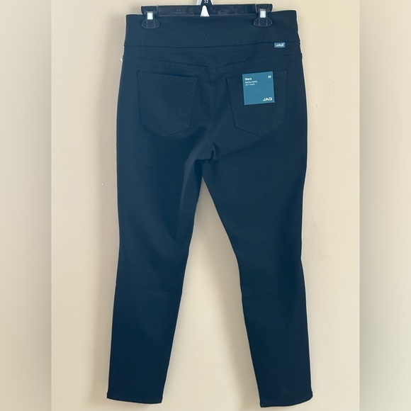 JAG Classic Pull-On Nora Mid Rise Skinny Jeans in Forever Black Size 10 NWT - Picture 5 of 14